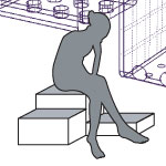 Salvo - Modular Shower Seating & Storage